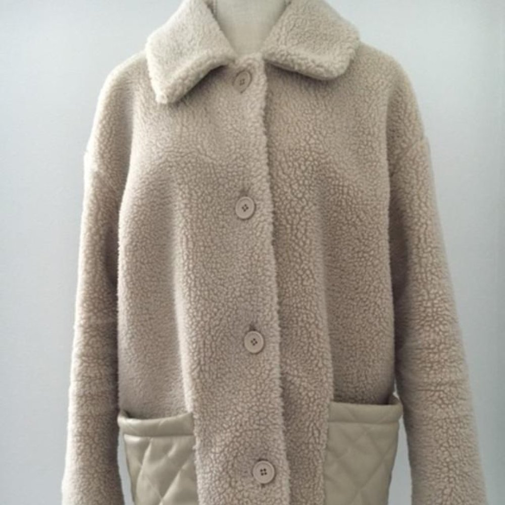 BB Dakota faux fur  Coat, medium